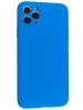 Силиконовый чехол Silicone Case для iPhone 11 Pro Max синий