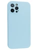 Силиконовый чехол Silicone Case для iPhone 12 Pro Max голубой
