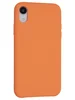 Силиконовый чехол Silicone Case для iPhone XR оранжевый