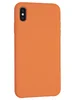 Силиконовый чехол Silicone Case для iPhone XS Max оранжевый