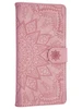 Чехол-книжка Weave Case для Huawei Nova Y70 (Plus) розовая