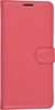 Чехол-книжка PU для Xiaomi Redmi 9C красная с магнитом