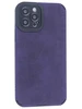 Силиконовый чехол Suede для iPhone 12 Pro фиолетовый