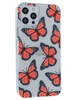 Силиконовый чехол Clear для IPhone 12, 12 Pro цветы ветра