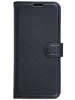 Чехол-книжка PU для Vivo V21e черная с магнитом