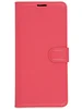 Чехол-книжка PU для Samsung Galaxy A03s красная с магнитом