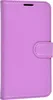 Чехол-книжка PU для Samsung Galaxy J3 2017 J330 фиолетовая с магнитом