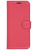 Чехол-книжка PU для Samsung Galaxy J6 2018 J600F красная с магнитом