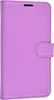 Чехол-книжка PU для Samsung Galaxy J4 2018 J400F фиолетовая с магнитом