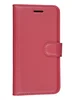 Чехол-книжка PU для Xiaomi Redmi Go красная с магнитом
