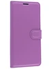 Чехол-книжка PU для Xiaomi Redmi Note 9 фиолетовая с магнитом