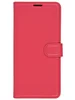 Чехол-книжка PU для Realme C11 (2021) красная с магнитом