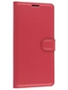 Чехол-книжка PU для Huawei P60 красная с магнитом