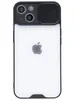 Тонкий пластиковый чехол Slim Save для iPhone 13 черный