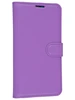 Чехол-книжка PU для Huawei Y7 (2019) фиолетовая с магнитом