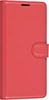 Чехол-книжка PU для Samsung Galaxy A20s красная с магнитом