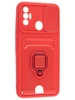 Силиконовый чехол Multi card для Tecno Spark 7 красный