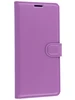 Чехол-книжка PU для Xiaomi Poco F5 фиолетовая с магнитом