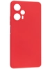 Силиконовый чехол Soft edge для Xiaomi Poco F5 красный