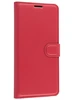Чехол-книжка PU для Infinix Note 30 Pro красная с магнитом