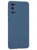 Силиконовый чехол Soft Plus для Samsung Galaxy S20 синий
