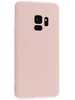 Силиконовый чехол Soft Plus для Samsung Galaxy S9 G960 розовый