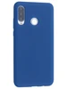 Силиконовый чехол SiliconeCase для Huawei P30 Lite / Honor 20S / Honor 20 lite синий