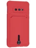 Силиконовый чехол Pocket для Samsung Galaxy S10e G970 красный