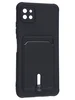 Силиконовый чехол Pocket для Samsung Galaxy A22s 5G черный