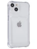 Силиконовый чехол Card Case для iPhone 14 прозрачный