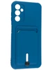 Силиконовый чехол Pocket для Samsung Galaxy A14 синий