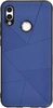 Силиконовый чехол Abstraction для Huawei Honor 10 Lite синий