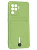 Силиконовый чехол Pocket для Oppo Reno 5 Lite неоново-зеленый