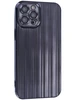 Силиконовый чехол Brush case для iPhone 12 Pro Max черный