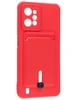 Силиконовый чехол Pocket для Realme C31 красный
