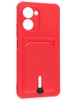 Силиконовый чехол Pocket для Realme C33 красный