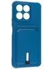 Силиконовый чехол Pocket для Huawei Honor X8a синий