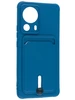 Силиконовый чехол Pocket для Xiaomi 13 Lite синий