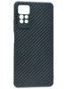 Силиконовый чехол Carboniferous для Xiaomi Redmi Note 12 Pro 4G черный