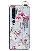 Силиконовый чехол Flower для Xiaomi Mi Note 10 (Pro) Весенние цветы (с ручкой)