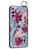 Силиконовый чехол Flower для Samsung Galaxy S20 Plus Акварельные цветы (с ручкой)