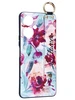 Силиконовый чехол Flower для Tecno Camon 19 Pro 4G Акварельные цветы (с ручкой)