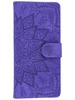 Чехол-книжка Weave Case для Xiaomi Poco F5 фиолетовая