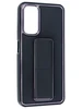 Силиконовый чехол Magnet stand для Xiaomi Redmi Note 12s черный с подставкой