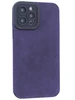 Силиконовый чехол Suede для iPhone 12 Pro Max фиолетовый