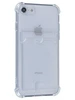 Силиконовый чехол Gradient color для iPhone 7, 8, SE 2020, SE 2022 прозрачный