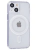Силиконовый чехол Magsafe для iPhone 13 Mini прозрачный