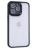 Пластиковый чехол Edging для iPhone 13 Pro черный