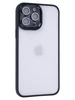Пластиковый чехол Edging для iPhone 13 Pro Max черный