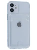 Силиконовый чехол Cardhold для iPhone 12 mini прозрачный